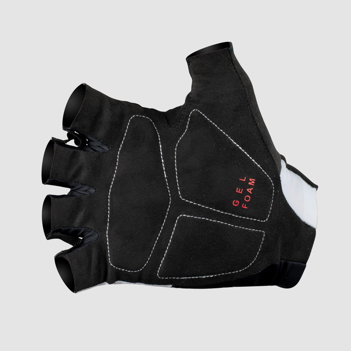 Gants velo start Gel blanc