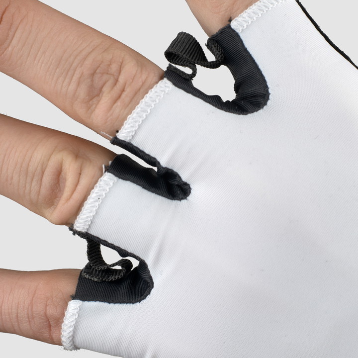 Gants velo start Gel blanc