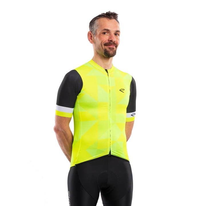 MAILLOT EKOI DIAMANT JAUNE FLUO