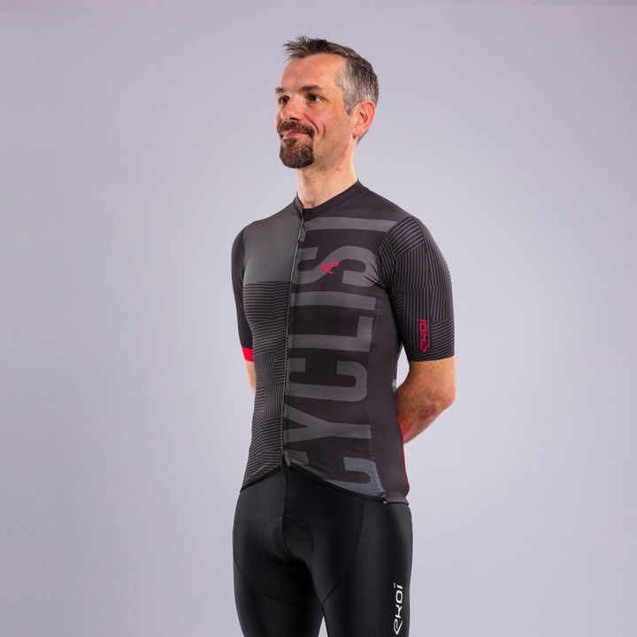 MAILLOT EKOI GRAPHIC NOIR