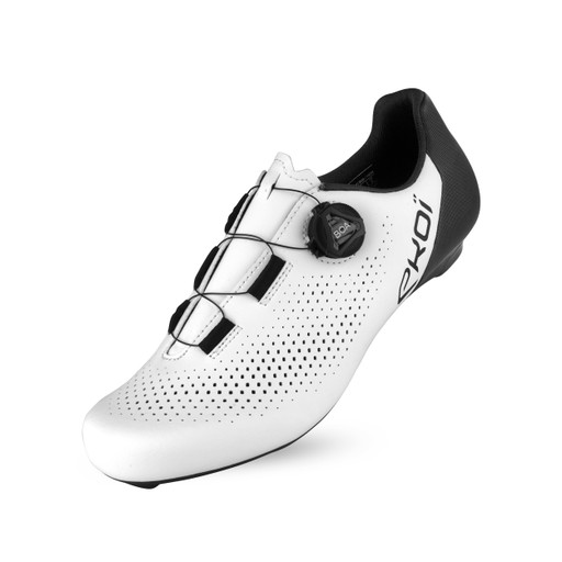 Zapatillas de carretera EKOI S4 Blanco Negro