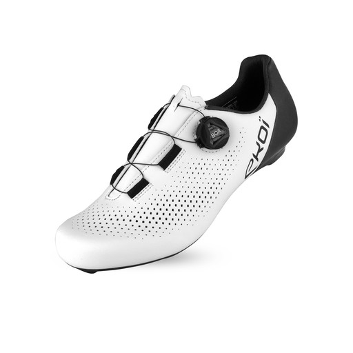 Zapatillas de carretera EKOI S4 Blanco Negro