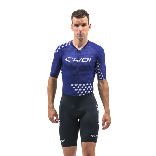Skinsuit Triathlon EKOI GRAPHENE Blue