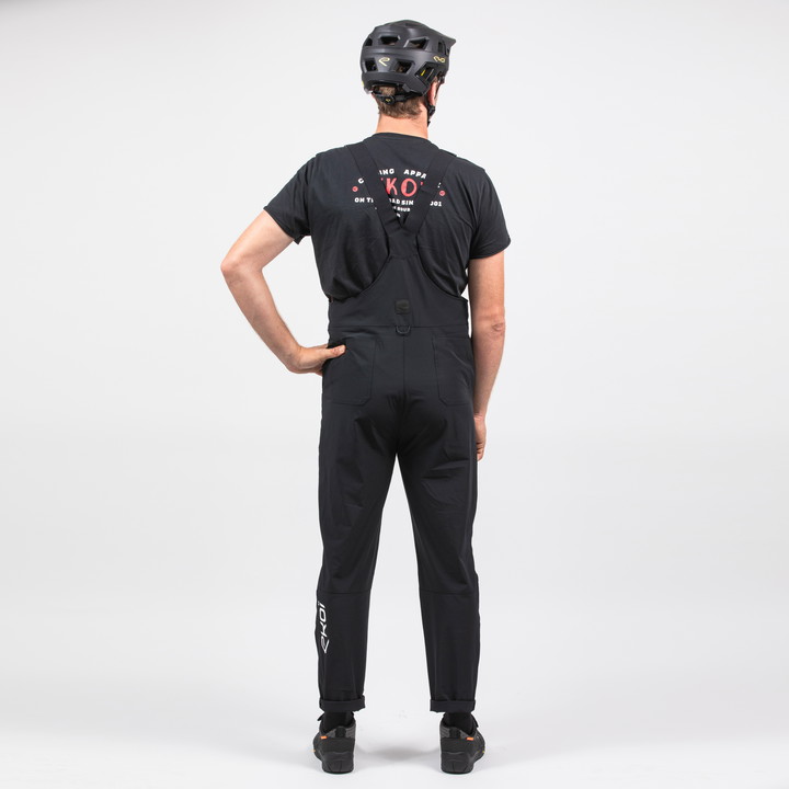 Salopette MTB FLOW TRAIL NOIR