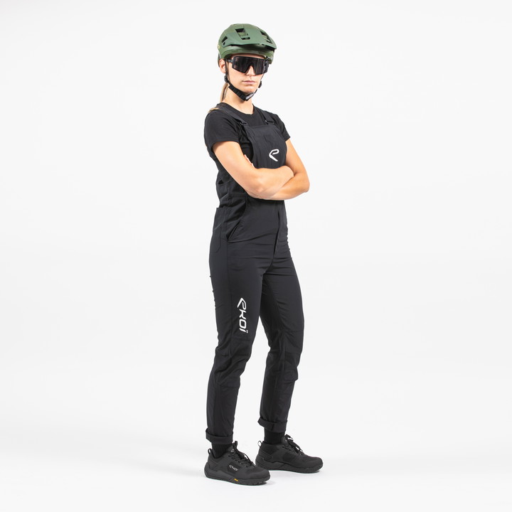 Salopette MTB FLOW TRAIL NOIR