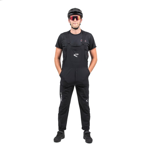 Salopette unisexe VTT EKOI Perf FLOW TRAIL Noir