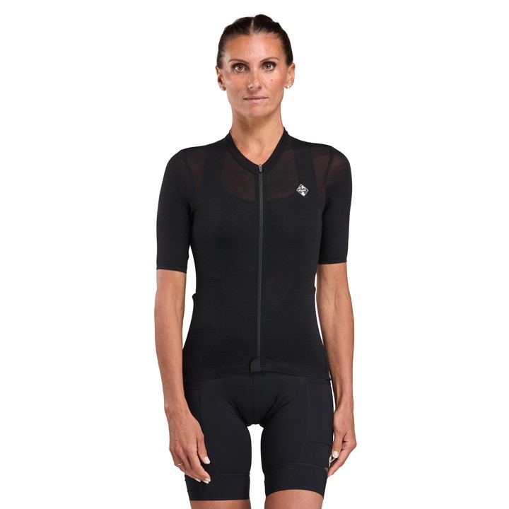 MAILLOT MERINOS EKOI GRAVEL NOIR