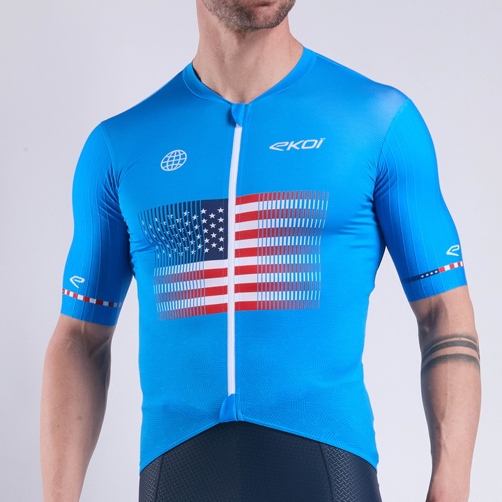 MAILLOT EKOI USA FLAG 