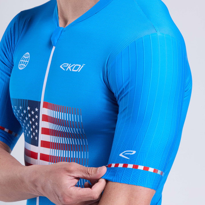 MAILLOT EKOI USA FLAG 
