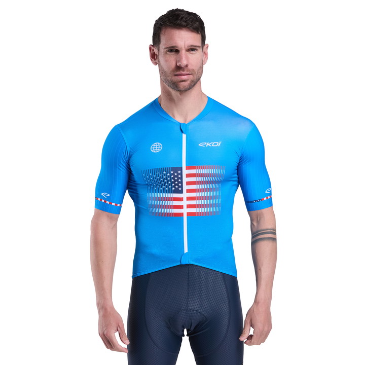 MAILLOT EKOI USA FLAG 