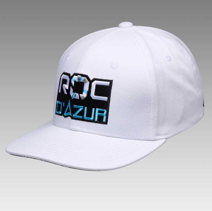 Casquette visière plate EKOI Perf ROC D AZUR Blanche