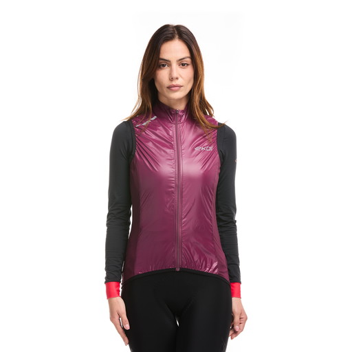Gilet coupe vent femme EKOI Perf WINDPROOF LIGHT LASER 