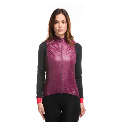 Colete corta-vento feminino EKOI Perf WINDPROOF LIGHT LASER