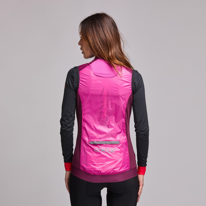 GILET EKOI FEMME WINDPROOF LIGHT LASER 
