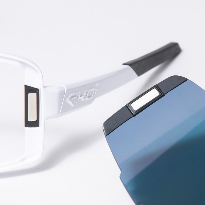LUNETTES EKOI OTTIMO MAGNETIC BLANCHE REVO ROUGE