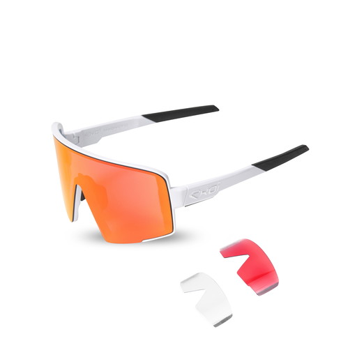 Occhiali EKOI Perf MAGNETIC Bianco Revo Rosso