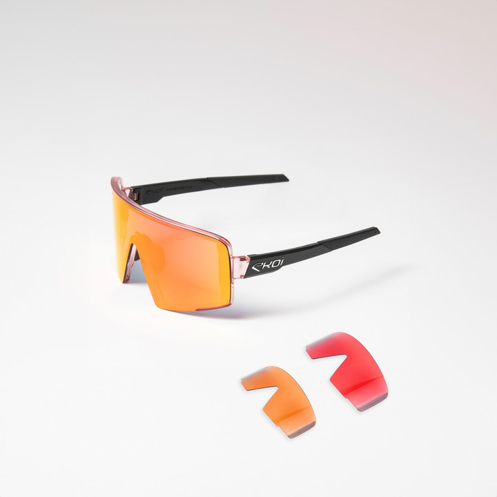 LUNETTES EKOI OTTIMO MAGNETIC TRANSLUCIDE ROUGE REVO ROUGE