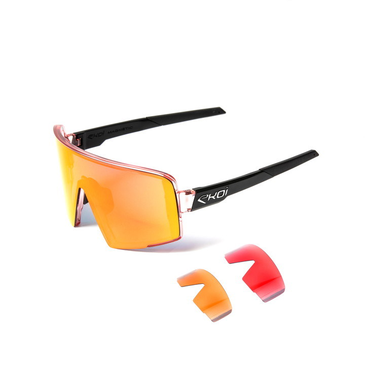 LUNETTES EKOI OTTIMO MAGNETIC TRANSLUCIDE ROUGE REVO ROUGE