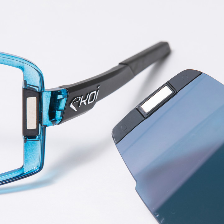 LUNETTES EKOI OTTIMO MAGNETIC TRANSLUCIDE BLEU REVO BLEU
