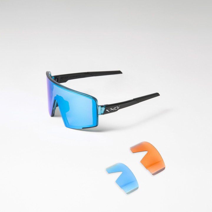 LUNETTES EKOI OTTIMO MAGNETIC TRANSLUCIDE BLEU REVO BLEU
