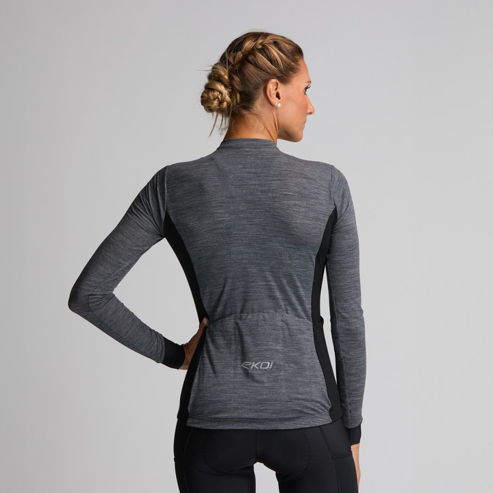Maillot manches longues PERF EXPLORE GRIS W