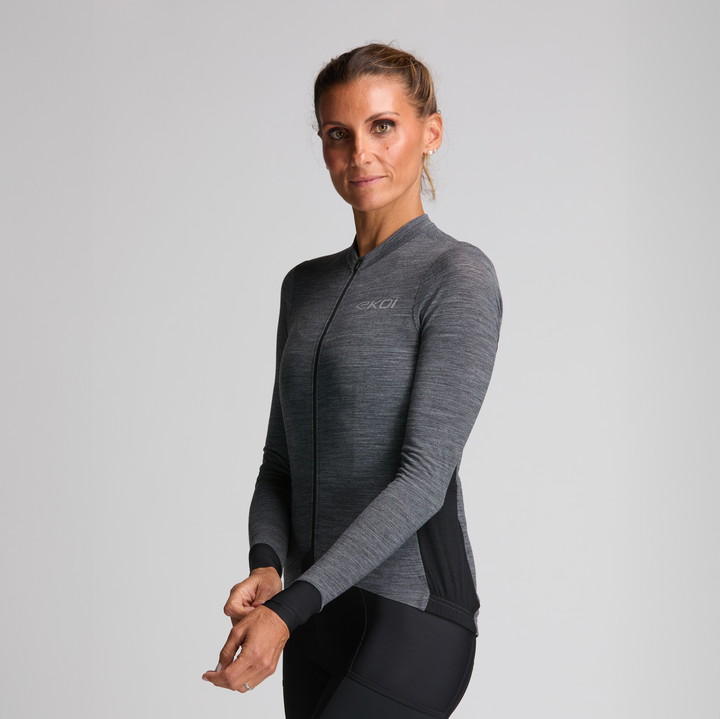Maillot manches longues PERF EXPLORE GRIS W