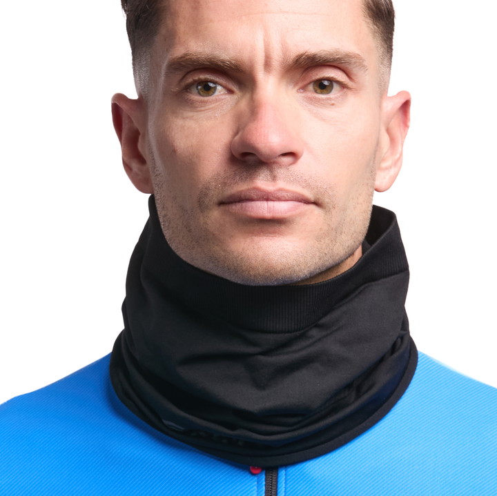 EKOI SEAMLESS BLACK NECK WARMER