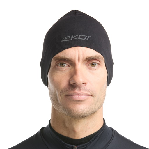 Gorro bajo casco EKOI SEAMLESS Negro