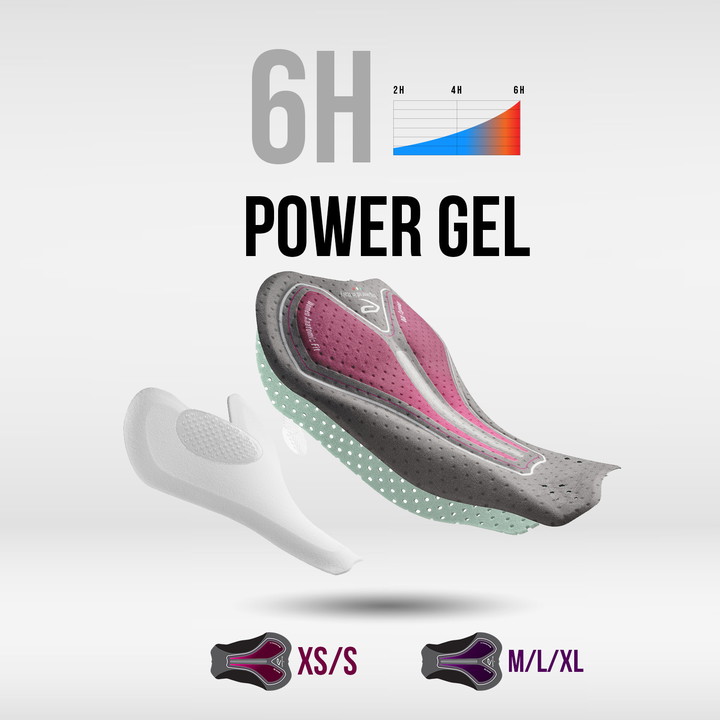 COLLANT SANS BRETELLES PERF GEL POWER KAKI W 