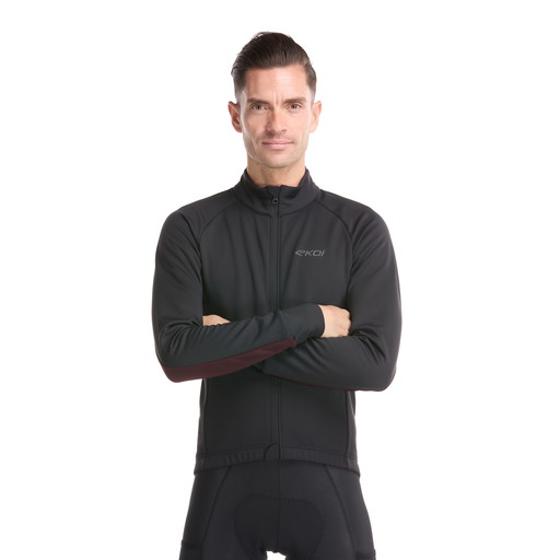 EKOI Thermal Jacket Perf EXPLORE Black Bordeaux