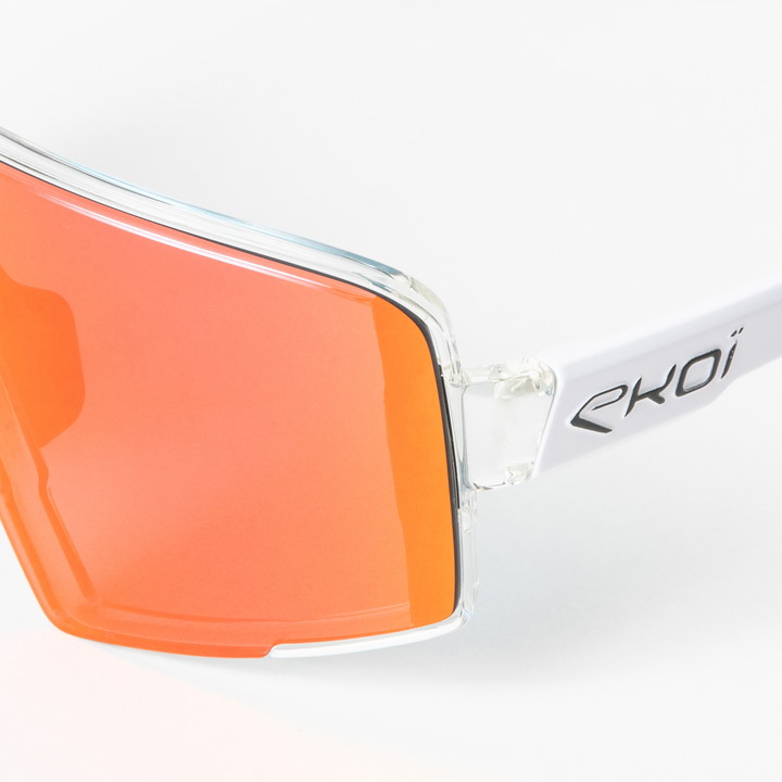 LUNETTES EKOI OTTIMO MAGNETIC TRANSLUCIDE BLANC REVO ROUGE