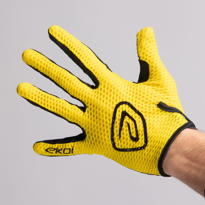 Handschoenen MTB EKOI Racing R Geel
