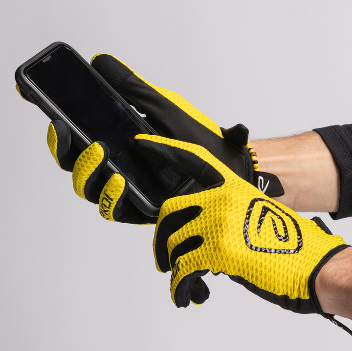 Handschoenen MTB EKOI Racing R Geel