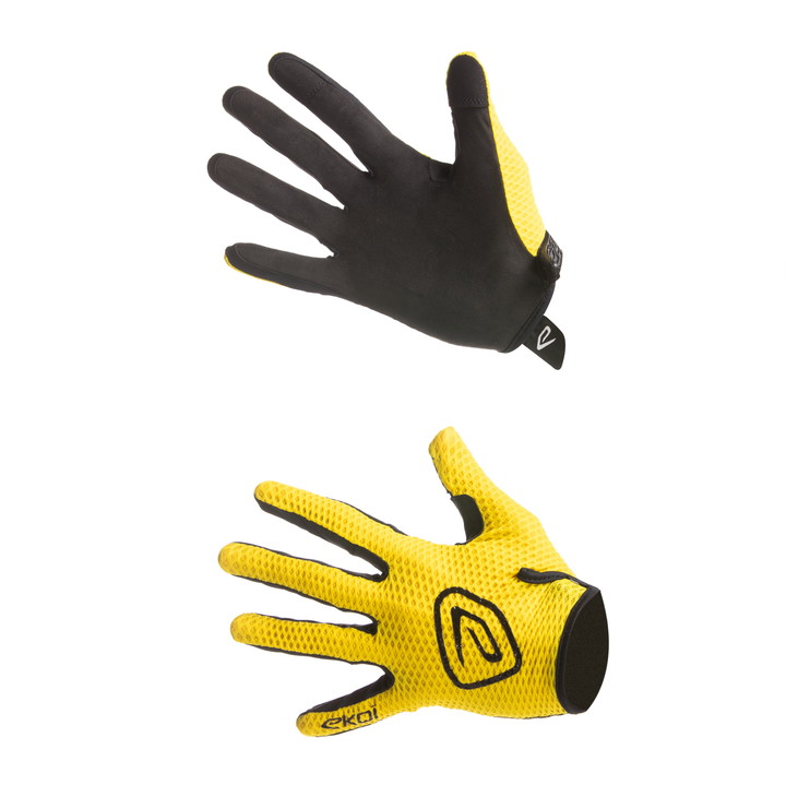 Handschoenen MTB EKOI Racing R Geel