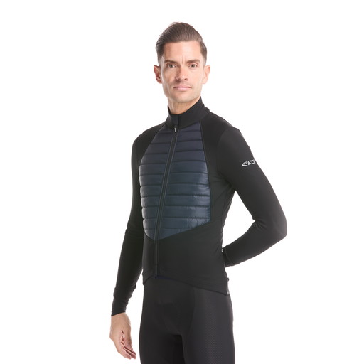 EKOI Perf ELEGANCE Black / Navy Blue Thermal Jacket