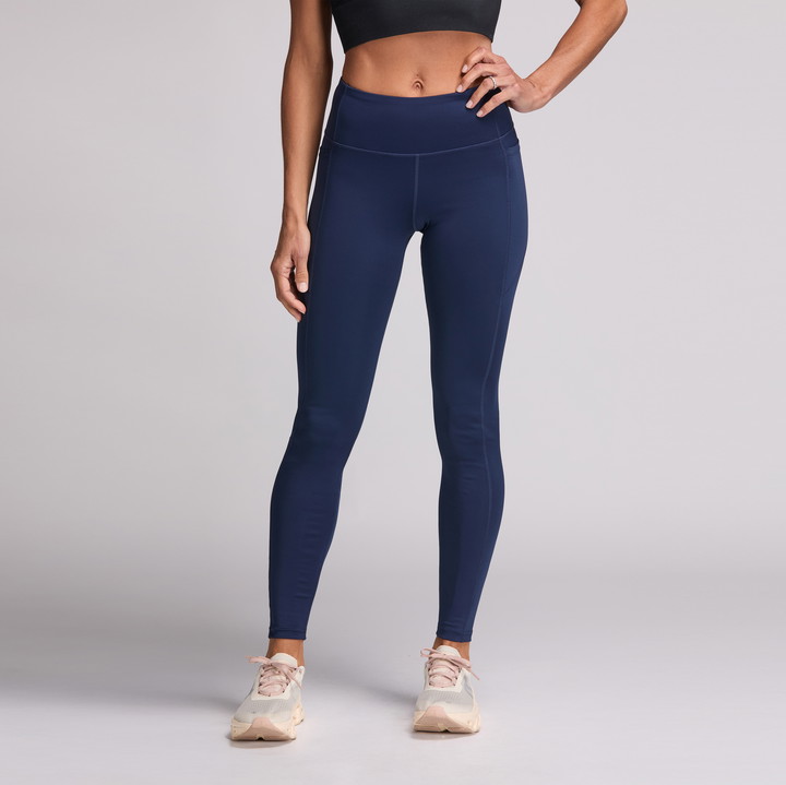 Legging femme EKOI Perf RUNNING Bleu marine