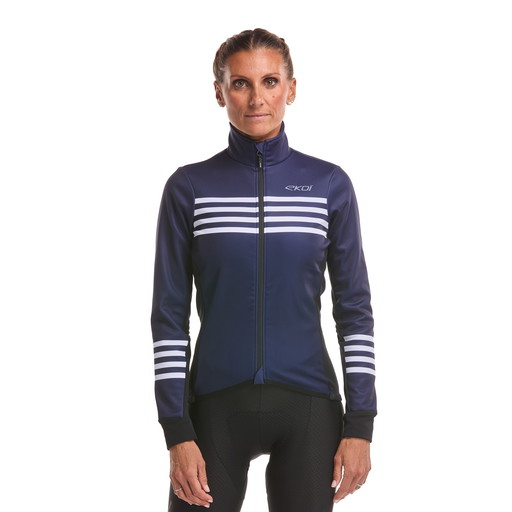 Women's thermal jacket EKOI Perf MARIN Blue