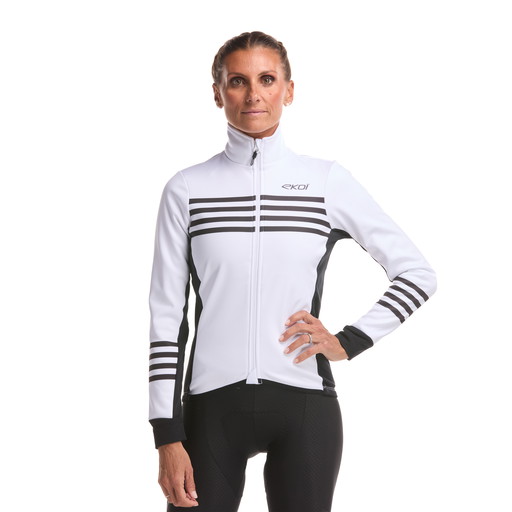 EKOI Perf MARIN White Women's Thermal Jacket