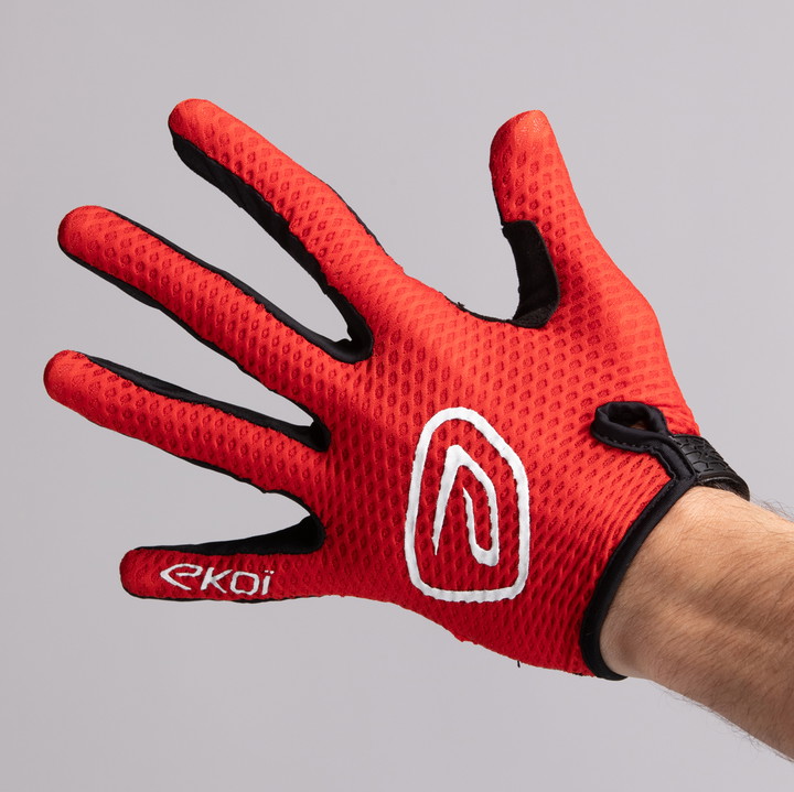 VTT-handskar EKOI Racing R Röd