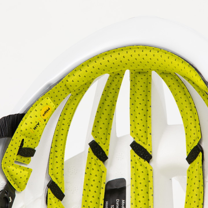 Casque EKOI GARA FULL WHITE COVERING