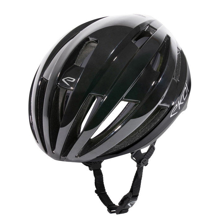 Casque EKOI GARA WS BLACK SHINY