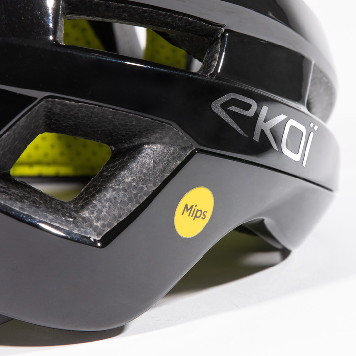 Casque EKOI GARA WS BLACK SHINY