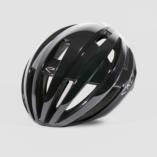 Casque EKOÏ Perf Gara MIPS Noir Elégance Logo Holo