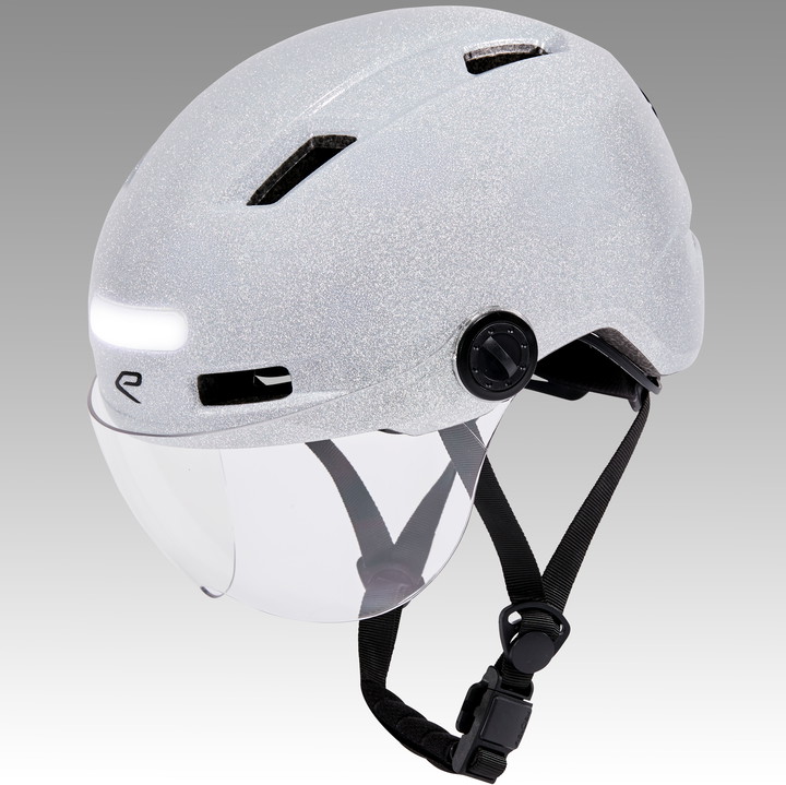 Urbaner Helm EKOI Perf CITY STYLE Reflective Visier