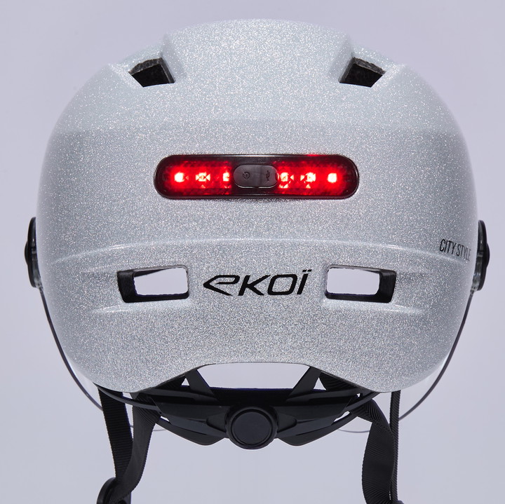 Casque urbain EKOI Perf CITY STYLE Reflective Ecran 