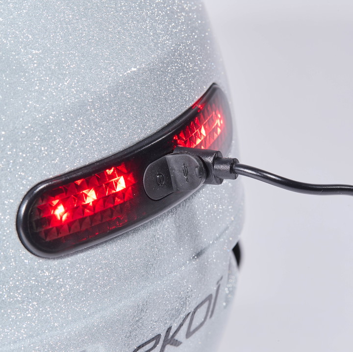Casco urbano EKOI Perf CITY STYLE Reflective Schermo