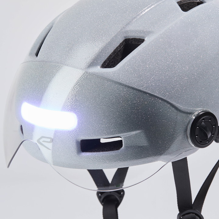 Casco urbano EKOI Perf CITY STYLE Reflective Schermo