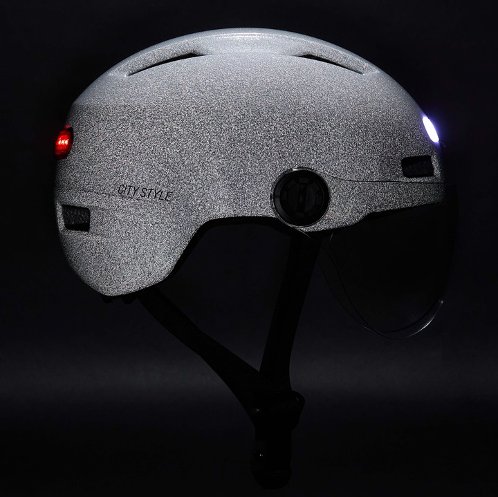 Casco urbano EKOI Perf CITY STYLE Reflective Schermo