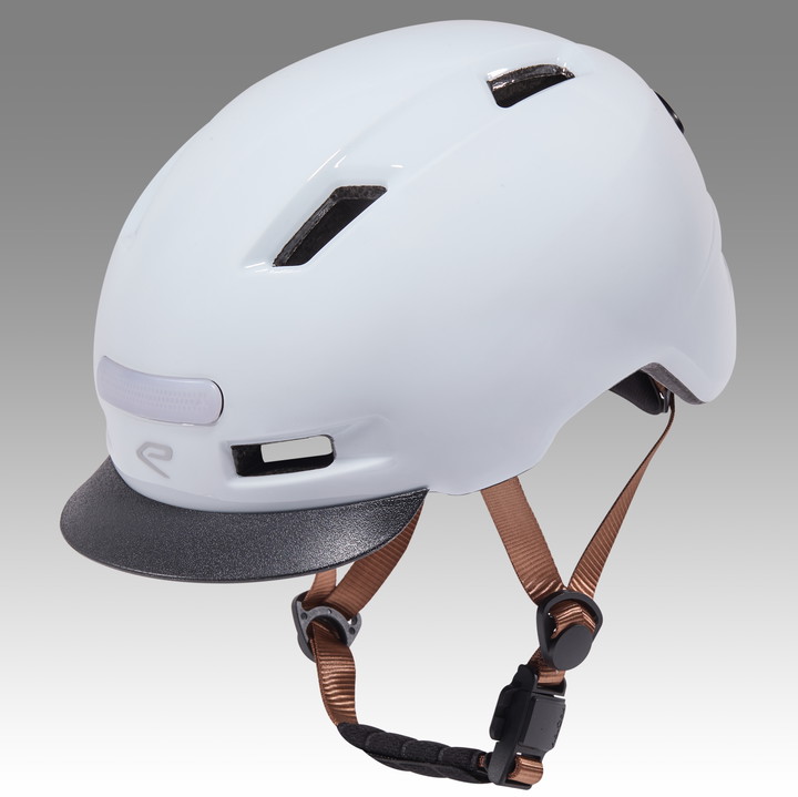 CASQUE EKOI CITY STYLE BLANC VISIERE 