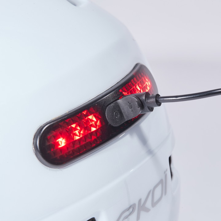 CASQUE EKOI CITY STYLE BLANC VISIERE 